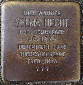 Stolpersteine_Herborn_Hauptstraße_80_Selma_Hecht